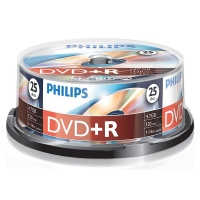 Philips DVD+R 25 τεμάχια σε κουτί 098011