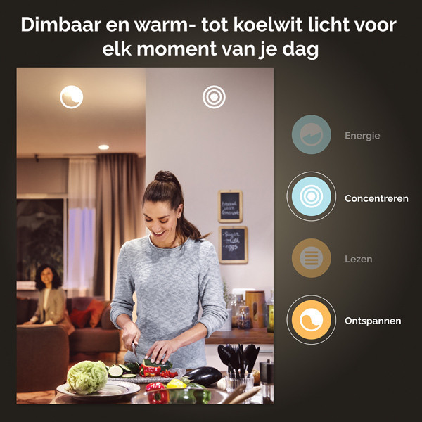 Philips Hue E14 smart λάμπα κερί C39 λευκό ρυθμιζόμενο Zigbee LPH02711 - 5