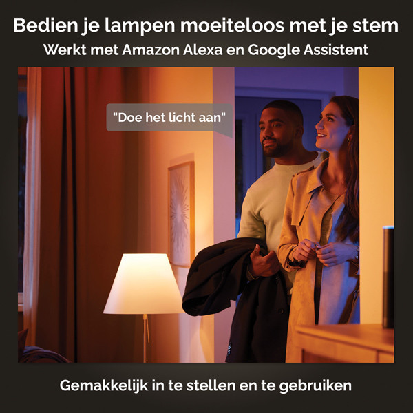 Philips Hue E14 smart λάμπα κερί C39 λευκό ρυθμιζόμενο Zigbee LPH02711 - 6