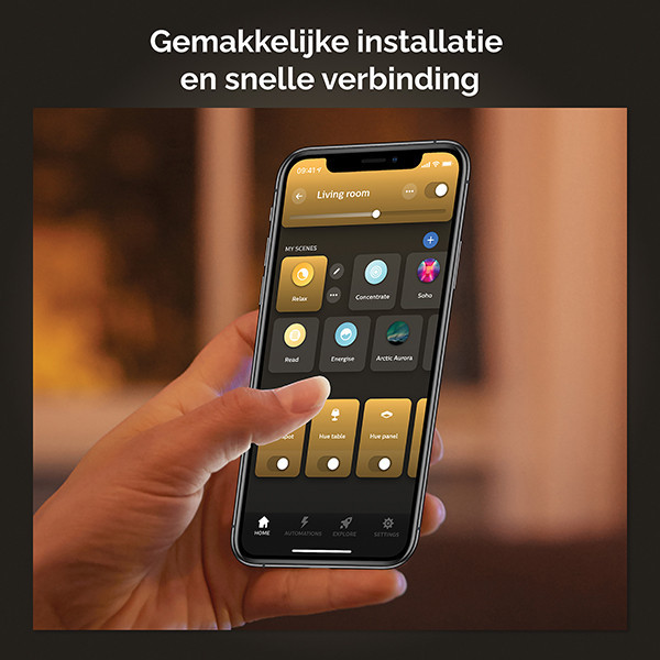 Philips Hue E14 smart λάμπα σφαιρική P45 λευκή ρυθμιζόμενη Zigbee 2 τεμάχια LPH03366 - 7