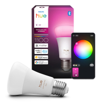 Smart λάμπα Philips Hue E27 λευκή και ρυθμιζόμενο RGB Zigbee LPH04282