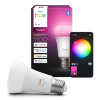 Smart λάμπα Philips Hue E27 λευκή και ρυθμιζόμενο RGB Zigbee LPH04282 - 1