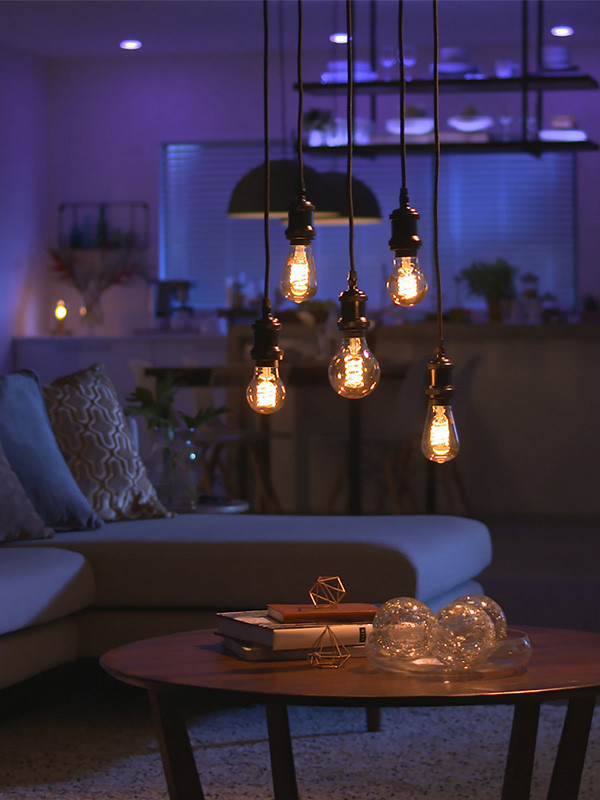 Smart λάμπα Philips Hue E27 λευκή zigbee 7W LPH01422 - 2