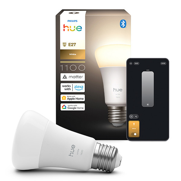 Smart λάμπα Philips Hue E27 λευκό zigbee LPH04274 - 1