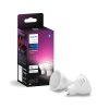 Smart λάμπα Philips Hue GU10 PAR16 λευκό Zigbee 2 τεμάχια LPH03696 - 1