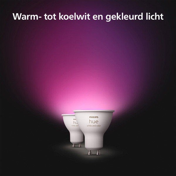 Smart λάμπα Philips Hue GU10 PAR16 λευκό Zigbee 2 τεμάχια LPH03696 - 4