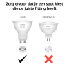 Smart λάμπα Philips Hue GU10 PAR16 λευκό Zigbee 2 τεμάχια LPH03696 - 7