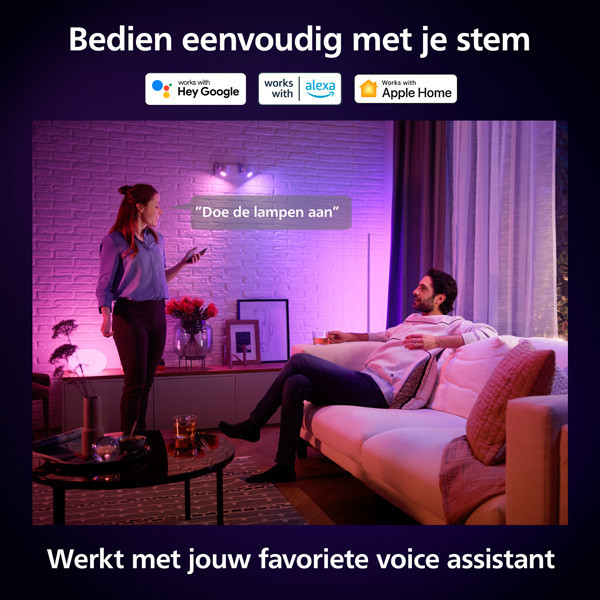 Smart λάμπα Philips Hue GU10 PAR16 λευκό Zigbee 2 τεμάχια LPH03696 - 8