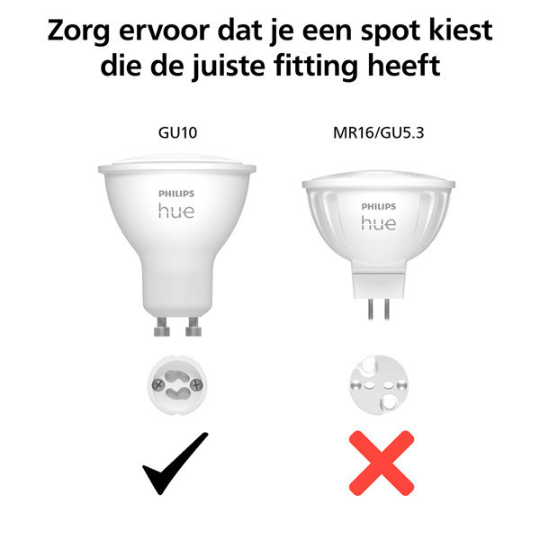 Smart λάμπα Philips Hue GU10 PAR16 λευκό zigbee LPH03695 - 7