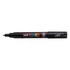 Μαρκαδόρος χρώματος POSCA PC-1MC μαύρος (κωνικός 0,7 - 1 mm) 424054 - 1