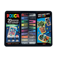 Σετ μαρκαδόρων POSCA PC-1MC/PC-3M/PC-5M Pop Colors (20 τεμάχια) 424482