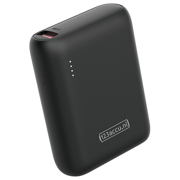 Powerbank 123ink με γρήγορη φόρτιση, μαύρο (20W, 10000 mAh) ADR00364 - 1