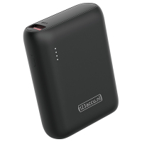 Powerbank 123ink με γρήγορη φόρτιση, μαύρο (20W, 10000 mAh) ADR00364
