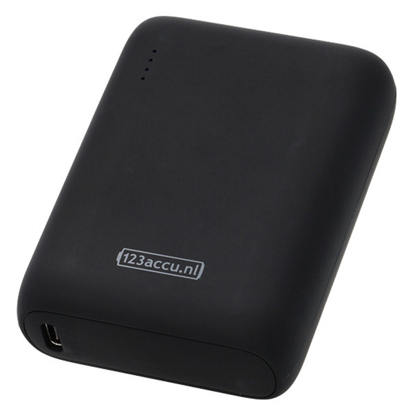 Powerbank 123ink με γρήγορη φόρτιση, μαύρο (20W, 10000 mAh) ADR00364 - 2