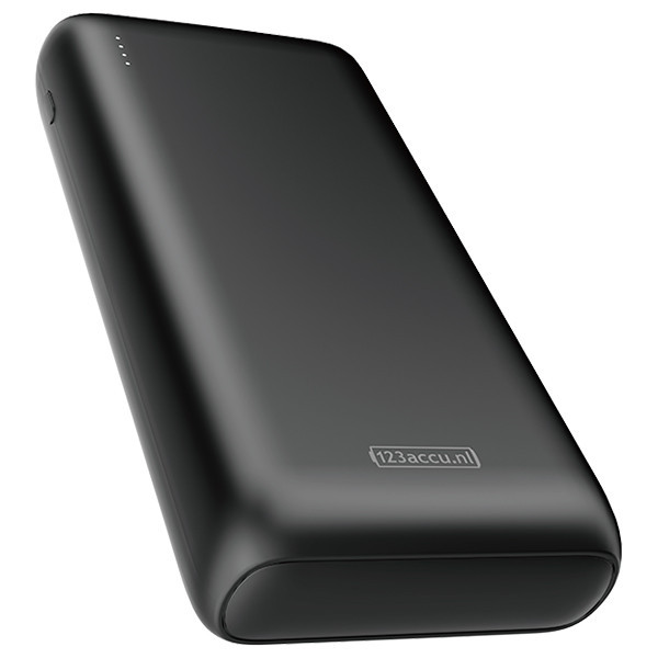 Powerbank 123ink με γρήγορη φόρτιση, μαύρο (20W, 20000 mAh) ADR00365 - 1