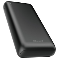 Powerbank 123ink με γρήγορη φόρτιση, μαύρο (20W, 20000 mAh) ADR00365