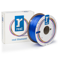 REAL Filament διαφανές μπλε 1,75 mm PETG 1 kg DFP02229