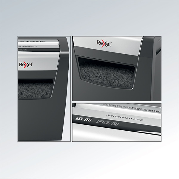 Καταστροφέας Εγγράφων Rexel Momentum X312, τεμαχισμός 208215 - 4