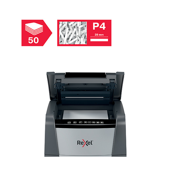 Καταστροφέας Εγγράφων Rexel Optimum Auto+ 50X 208222 - 4