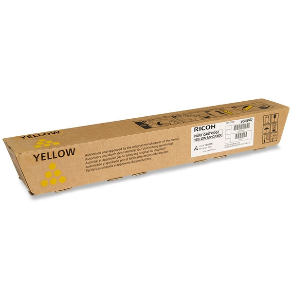Ricoh Κίτρινο  Toner τύπου Ricoh MP C3000E (πρωτότυπο) 842031 884947 888641 074844 - 1