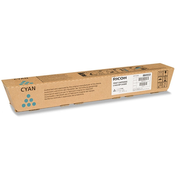 Ricoh Κυανό  Toner τύπου Ricoh MP C4500E (πρωτότυπο) 842037 884933 888611 074848 - 1