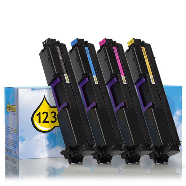 Μελάνι Ricoh τύπου SP C360X BK/C/M/Y, συσκευασία 4 δοχείων μελάνης (έκδοση με 123 μελάνια) 125360 - 1