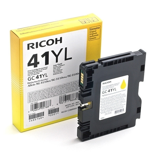 Ricoh Μελάνι Ricoh GC-41YL Yellow 405768 073804 - 1