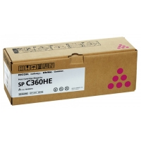 Ricoh Τόνερ Ricoh τύπου SP C360HE ματζέντα υψηλής χωρητικότητας (πρωτότυπο) 408186 067102