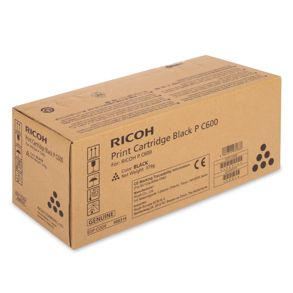 Black  Toner Ricoh type P C600 (αυθεντικό Ricoh) 602283 - 1