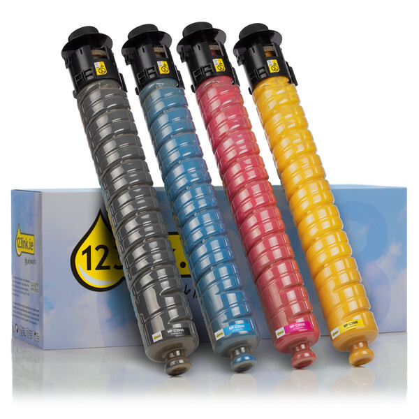 Ricoh IM C3000 BK/C/M/Y  Toner 4-pack (123ink) 125347 - 1