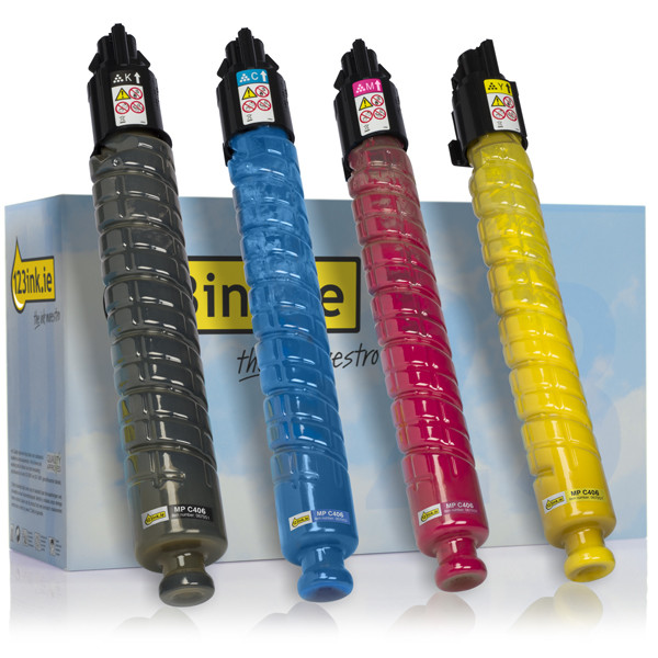 Ricoh MP C406 BK/C/M/Y toner 4-pack (123ink) 125339 - 1