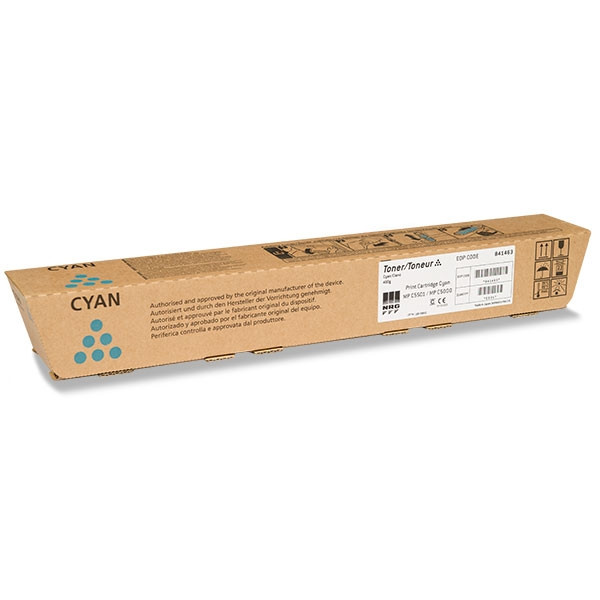 Ricoh Toner Ricoh MP C5501E / MP C5000E Cyan 841163 841459 842051 073978 - 1