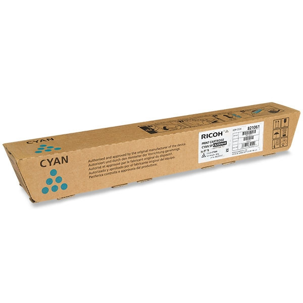 Toner Ricoh SP-C820DNHE Cyan (821061) 073966 - 1