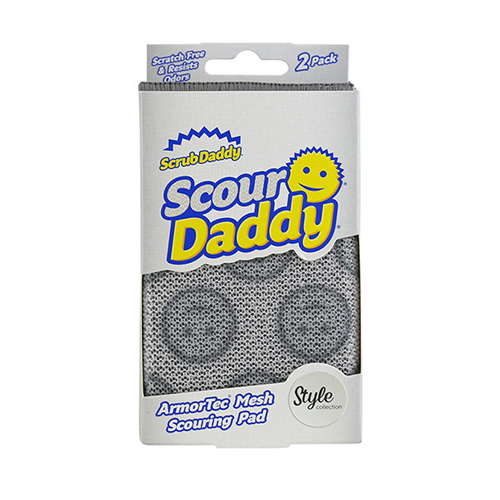 Scrub Daddy | Γκρι σφουγγάρια Scour Daddy (συσκευασία 2) SSC00221 - 1