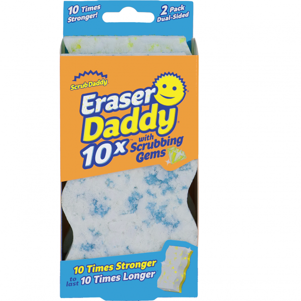 Scrub Daddy | Eraser Daddy θαυματουργά σφουγγάρια (συσκευασία 2) SSC00218 - 1