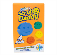Scrub Daddy διάφορα χρωματιστά σφουγγάρια (συσκευασία 4) SSC01006