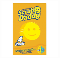 Scrub Daddy κίτρινα σφουγγάρια (συσκευασία 4) SSC01005