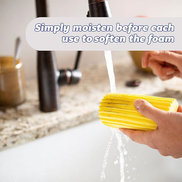 Scrub Daddy - Damp Duster Υγρό Ξεσκονόπανο Yellow  SSC00251 - 3