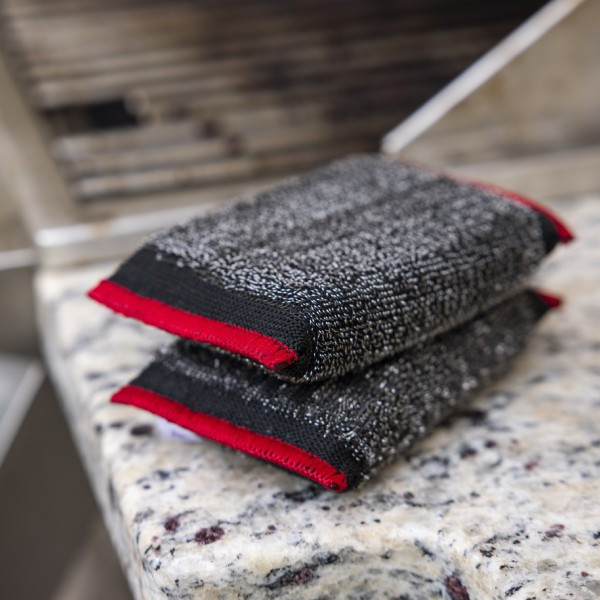 Scrub Daddy Daddy Grill Master Bundle BBQ Daddy με επιπλέον κεφαλή βούρτσας και σφουγγάρι Scour Steel SSC01017 - 9