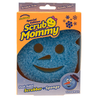 Scrub Daddy Scrub Mommy Ειδικής Έκδοσης Χριστουγεννιάτικο Μπλε Σφουγγάρι Χιονάνθρωπου SSC01070