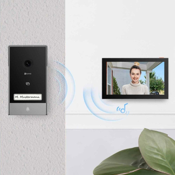 Smart Home Video Doorbell Ezviz CS-HP7-R100-1W2TFC 570152 - 3