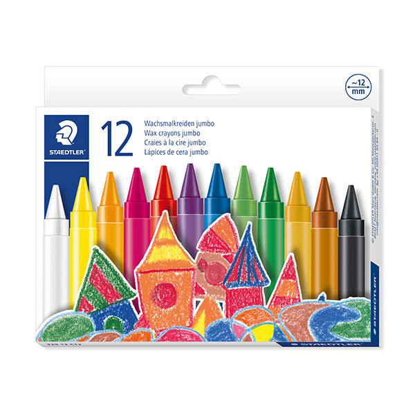 Κηρομπογιές Staedtler Noris jumbo (12 τεμάχια) 209654 - 1
