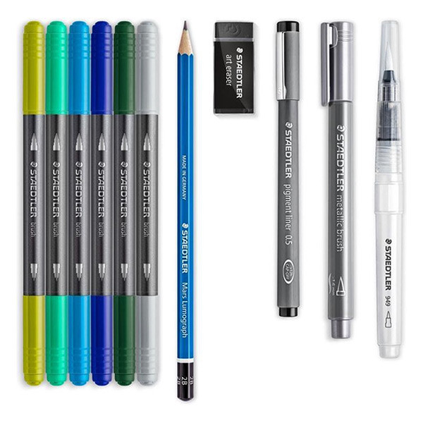 Σετ Ακουαρέλας και Γραφής Staedtler 209644 - 2