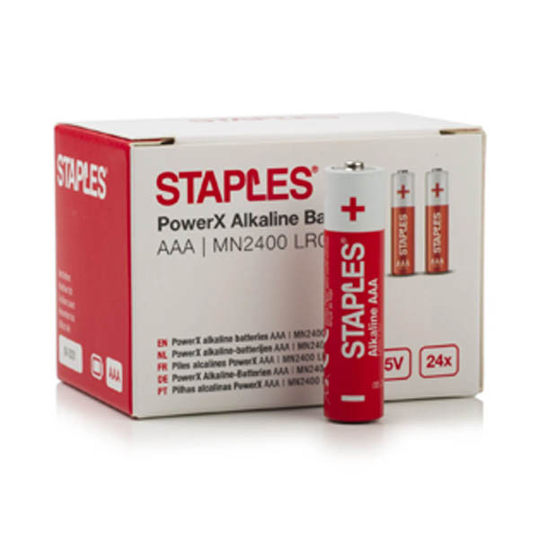 Μπαταρία Staples PowerX MN2400 Micro AAA (συσκευασία 24 τεμαχίων) 390682 - 1