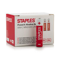 Μπαταρία Staples PowerX MN2400 Micro AAA (συσκευασία 24 τεμαχίων) 390682