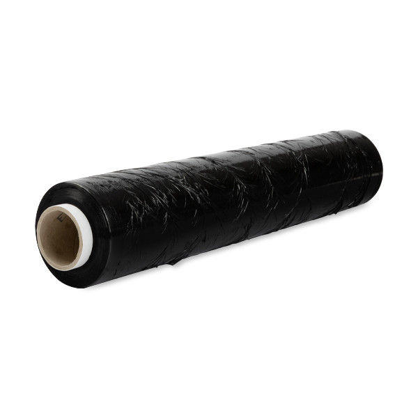 Stretch Film 123ink χειρός μαύρη 50 cm x 300 m 206242 - 1