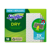 Ανταλλακτικά μαντηλάκια δαπέδου Swiffer Sweeper Dry (18 μαντηλάκια) SSW00579 - 1