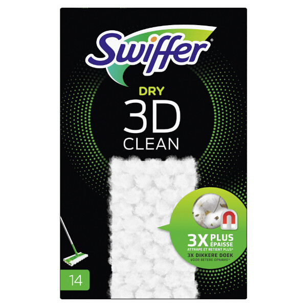 Ανταλλακτικό πανί δαπέδου Swiffer Sweeper 3D Clean (14 πανιά) SSW00591 Ανταλλακτικό πανί δαπέδου Swiffer Sweeper 3D Clean (14 πανιά) SSW00591 - 1