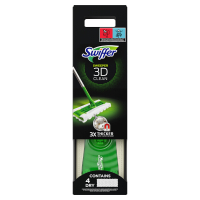Κιτ εκκίνησης για το Swiffer Sweeper 3D Clean (1 καθαριστικό δαπέδου + 4 στεγνά μαντηλάκια + 2 υγρά μαντηλάκια) SSW00592 Κιτ εκκίνησης για το Swiffer Sweeper 3D Clean (1 καθαριστικό δαπέδου + 4 στεγνά μαντηλάκια + 2 υγρά μαντηλάκια) SSW00592