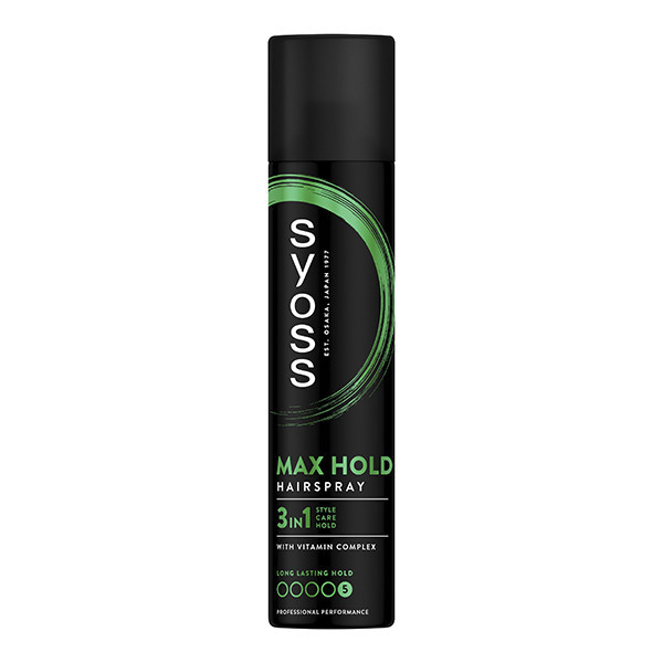 Λακ Μαλλιών Syoss Max Hold (300 ml) SSY00270 - 1